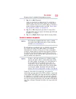 Preview for 59 page of Toshiba Satellite Pro serie U800 (Spanish) Manual Del Usuario