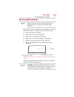 Preview for 67 page of Toshiba Satellite Pro serie U800 (Spanish) Manual Del Usuario