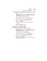 Preview for 115 page of Toshiba Satellite Pro serie U800 (Spanish) Manual Del Usuario