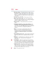 Preview for 172 page of Toshiba Satellite Pro serie U800 (Spanish) Manual Del Usuario