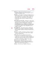 Preview for 175 page of Toshiba Satellite Pro serie U800 (Spanish) Manual Del Usuario