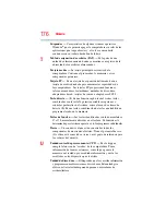 Preview for 176 page of Toshiba Satellite Pro serie U800 (Spanish) Manual Del Usuario