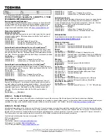 Preview for 2 page of Toshiba Satellite Pro U400-S1001V Specifications