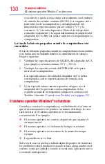 Preview for 130 page of Toshiba Satellite Pro U800W Series (Spanish) Manual Del Usuario