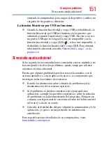 Preview for 151 page of Toshiba Satellite Pro U800W Series (Spanish) Manual Del Usuario