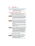 Preview for 38 page of Toshiba Satellite Radius 11 User Manual