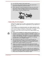 Preview for 21 page of Toshiba Satellite Radius 14 L40DW-C User Manual