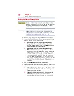 Preview for 72 page of Toshiba Satellite T215D User Manual