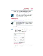 Preview for 103 page of Toshiba Satellite T215D User Manual
