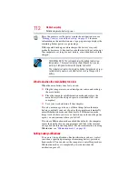 Preview for 112 page of Toshiba Satellite T215D User Manual