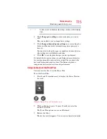 Preview for 115 page of Toshiba Satellite T215D User Manual