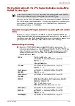 Preview for 55 page of Toshiba Satellite U305-S2812 User Manual