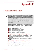 Preview for 138 page of Toshiba Satellite U305-S2812 User Manual