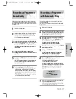 Preview for 27 page of Toshiba SD-16VBSB User Manual