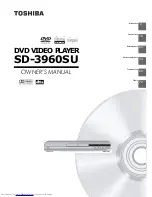 Toshiba SD-3960 Owner'S Manual preview