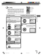 Preview for 27 page of Toshiba SD-KV550 Owner'S Manual