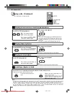 Preview for 44 page of Toshiba SD-KV550SU Owner'S Manual