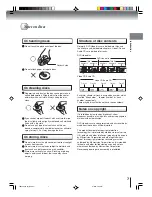 Preview for 7 page of Toshiba SD-P4000 Owner'S Manual