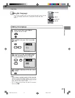 Preview for 21 page of Toshiba SD-P4000 Owner'S Manual