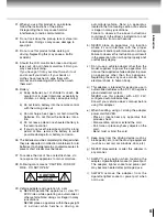 Preview for 5 page of Toshiba SD-P5000 Owner'S Manual