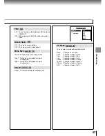 Preview for 67 page of Toshiba SD-P5000 Owner'S Manual