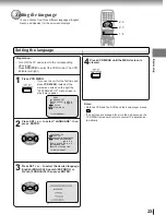 Preview for 23 page of Toshiba SD-V280 Owner'S Manual