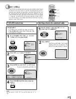 Preview for 27 page of Toshiba SD-V280 Owner'S Manual