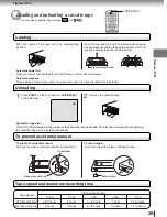 Preview for 29 page of Toshiba SD-V280 Owner'S Manual