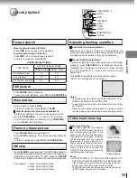 Preview for 31 page of Toshiba SD-V280 Owner'S Manual