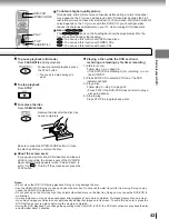 Preview for 43 page of Toshiba SD-V280 Owner'S Manual