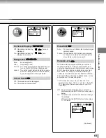 Preview for 61 page of Toshiba SD-V280 Owner'S Manual