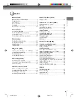 Preview for 9 page of Toshiba SD-V392 - DVD/VCR Combo Owner'S Manual