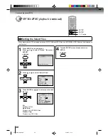 Preview for 48 page of Toshiba SD-V392 - DVD/VCR Combo Owner'S Manual