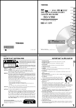 Preview for 2 page of Toshiba SD-V392SU Service Manual