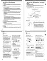 Preview for 2 page of Toshiba SD-V395 Owner'S Manual