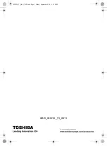 Preview for 84 page of Toshiba SHX10 Quick Start Manual