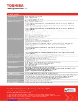 Preview for 2 page of Toshiba Strata CIX670 Specifications