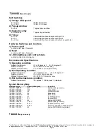 Preview for 2 page of Toshiba T-Series T2000sxe Specifications