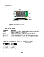 Preview for 4 page of Toshiba T1-40 PLC Specification