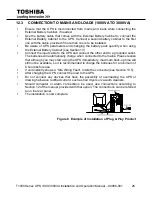 Preview for 36 page of Toshiba T1000 Series Installation And Operation Manual