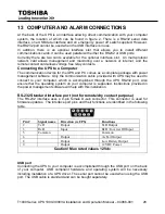 Preview for 38 page of Toshiba T1000 Series Installation And Operation Manual