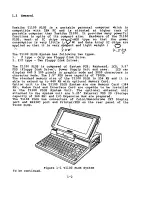 Toshiba T1100 PLUS User Manual preview