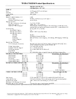 Preview for 2 page of Toshiba Tecra 750CDM Specification Sheet