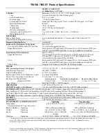 Preview for 4 page of Toshiba Tecra 750CDT Specification Sheet