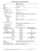 Preview for 2 page of Toshiba Tecra 750DVD Specification Sheet