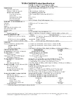 Preview for 1 page of Toshiba Tecra 780CDM Specification Sheet