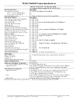 Preview for 4 page of Toshiba Tecra 780CDM Specification Sheet