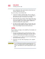 Preview for 44 page of Toshiba Tecra A3 User Manual