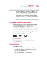 Preview for 55 page of Toshiba Tecra A3 User Manual