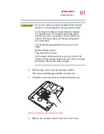 Preview for 61 page of Toshiba Tecra A3 User Manual